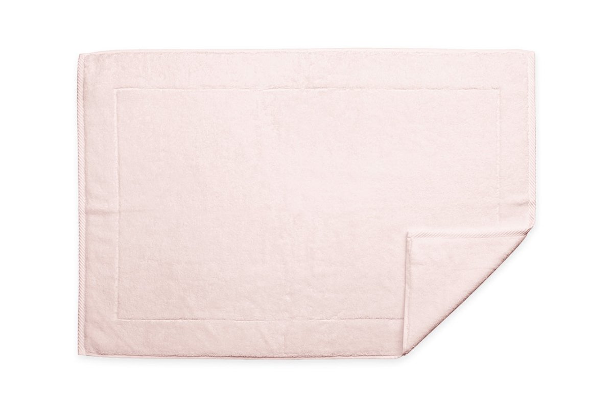 Matouk Milagro Tub Mat at Fig Linens and Home - Petal Pink