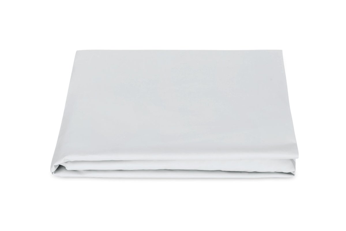 Matouk Milano Dove Cotton Percale Fitted Bed Sheet - Fig Linens and Home