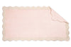 Beach Towel - Neptune Pool Towel 36 x 70 Blush and Sand by Matouk Schumacher - Full View
