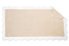 Beach Towel - Neptune Pool Towel 36 x 70 Sand and White by Matouk Schumacher - Full View