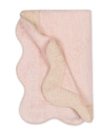 Beach Towel - Neptune Pool Towel 36 x 70 Blush and Sand by Matouk Schumacher - View 2