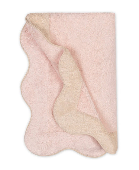 Beach Towel - Neptune Pool Towel 36 x 70 Blush and Sand by Matouk Schumacher - View 2