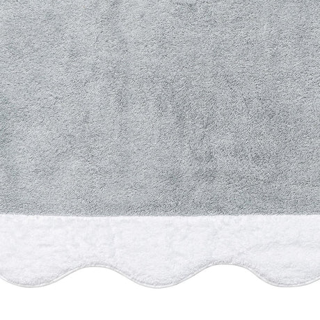 Beach Towel - Neptune Pool Towel 36 x 70 Pool and White by Matouk Schumacher - Swatch