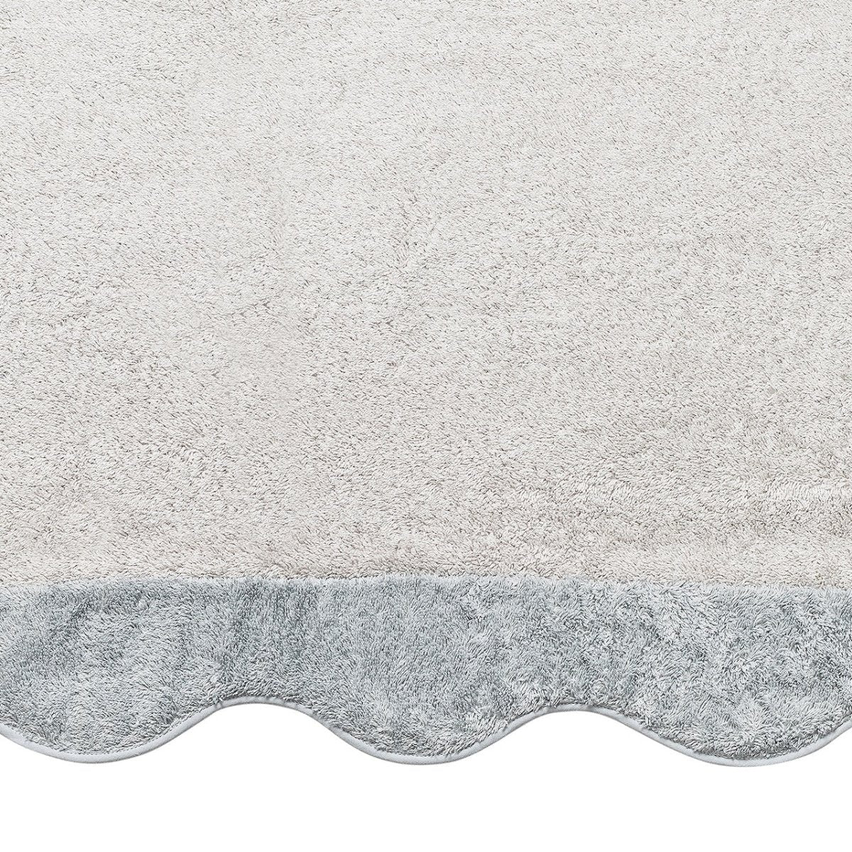 Beach Towel - Neptune Pool Towel 36 x 70 Pearl and Pool by Matouk Schumacher - Swatch
