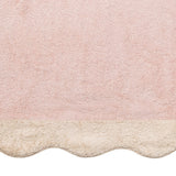 Beach Towel - Neptune Pool Towel 36 x 70 Blush and Sand by Matouk Schumacher - Swatch