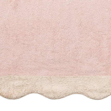 Beach Towel - Neptune Pool Towel 36 x 70 Blush and Sand by Matouk Schumacher - Swatch