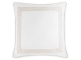Matouk Ophelia Pique Euro Sham 27 x 27 - Fig Linens and Home - Dune