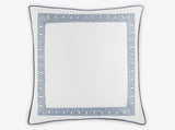 Matouk Ophelia Pique Euro Sham 27 x 27 - Fig Linens and Home - Indigo