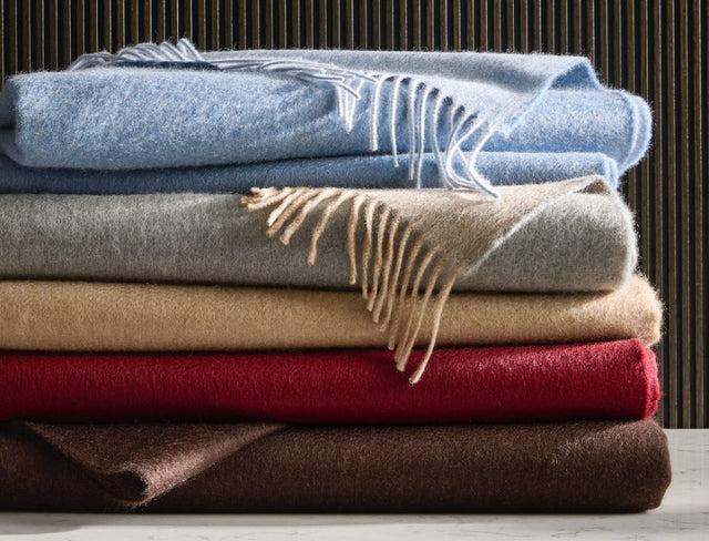 Paley Cashmere Throw by Matouk at Fig Linens and Home
