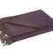 100% Cashmere Throw - Matouk Paley Mulberry and Oak Blanket at Fig Linens and Home