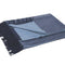 100% Cashmere Throw - Matouk Paley Navy and Chambray Blanket at Fig Linens and Home