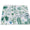 Matouk Schumacher Palmyra King Duvet Cover 108 x 96, 2" flange Emerald at Fig Linens and Home