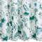 Palmyra Shower Curtain in Emerald by Matouk Schumacher at Fig Linens and Home