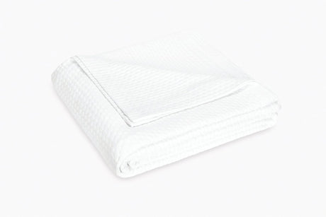 Perla Coverlet by Matouk in White at Fig Linens and Home