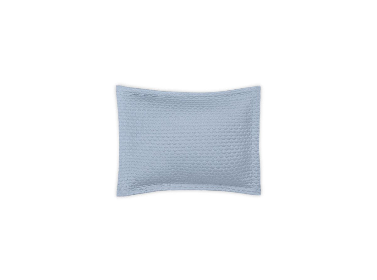 Boudoir Sham - Perla Sham by Matouk in Hazy Blue at Fig Linens and Home