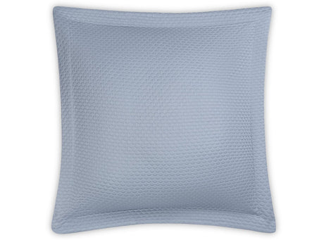 Euro Sham - Perla Sham by Matouk in Hazy Blue at Fig Linens and Home