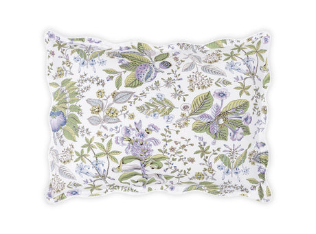 Pomegranate Bedding by Matouk | Schumacher Lilac King Sham at FIG LINENS AND HOME 31