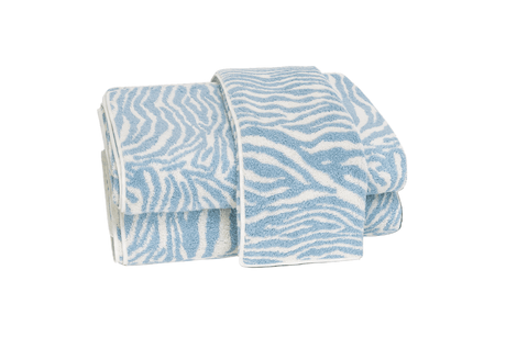 Matouk Towels in Regine Hydrangea - Bath Towels by Matouk Schumacher at Fig Linens and Home