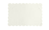 Matouk Savannah Gardens Oblong Rectangle Placemats Bone at Fig Linens and Home