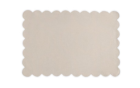 Matouk Savannah Gardens Oblong Rectangle Placemats Dune at Fig Linens and Home