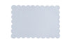 Matouk Savannah Gardens Oblong Rectangle Placemats Light Blue at Fig Linens and Home