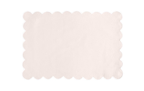 Matouk Savannah Gardens Oblong Rectangle Placemats Pink at Fig Linens and Home