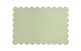 Matouk Savannah Gardens Oblong Rectangle Placemats Spring Green at Fig Linens and Home
