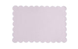 Matouk Savannah Gardens Oblong Rectangle Placemats Violet at Fig Linens and Home