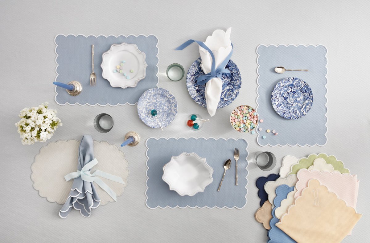 Matouk Savannah Gardens Placemats at Fig Linens and Home