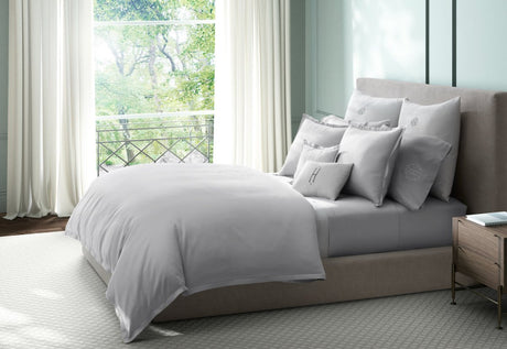 Talita Satin Stitch Bedding by Matouk | Giza Cotton Bedding at Fig Linens and Home
