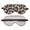 Valentina Linen Sleep Mask by Matouk Schumacher - Leopard Cinder Brown