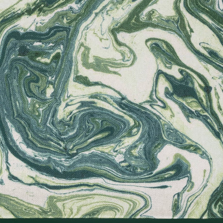 Matouk Valentina Linen Sleep Mask Balthazar Emerald at Fig Linens and Home