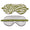 Valentina Linen Sleep Mask by Matouk Schumacher - Regine Grass Green