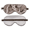 Valentina Linen Sleep Mask by Matouk Schumacher - Balthazar Topaz