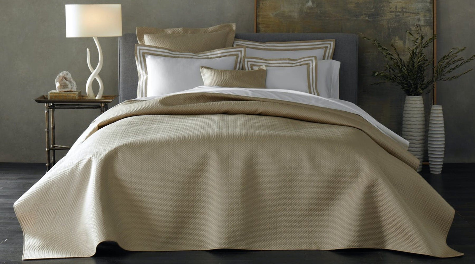 Matouk Alba Quilts Shop online in Beverly Hills FIG LINENS AND HOME