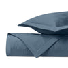 MAZE Quilted Coverlet in Slate Blue by Home Treasures at Fig Linens and Home