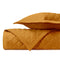 MESA Quilted Coverlet in Marigold by Home Treasures at Fig Linens and Home
