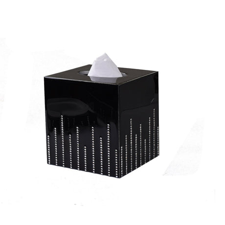 Boutique Tissue Box - Cher Bath Accessories by Mike + Ally at Fig Linens and Home