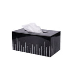 Long Low Tissue Box Cover - Cher Bath Accessories by Mike + Ally at Fig Linens and Home