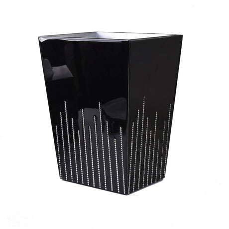 Wastebasket - Cher Bath Accessories by Mike + Ally | Luxury Bath Decor at Fig Linens and Home