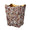 Scalloped Wastebasket - Mojave Natural Stone Bath Accessories by Mike + Ally at Fig Linens and Home