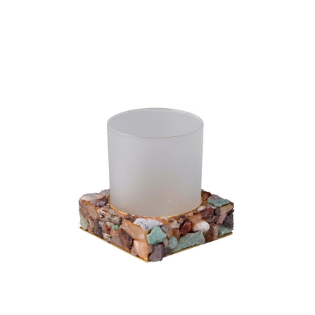 Tumbler - Mojave Natural Stone Bath Accessories by Mike + Ally at Fig Linens and Home
