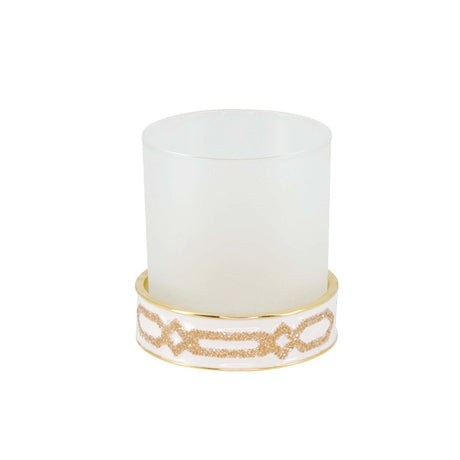 Round Tumbler - Salzburg Swarovski Bath Accessories by Mike + Ally at Fig Linens and Home