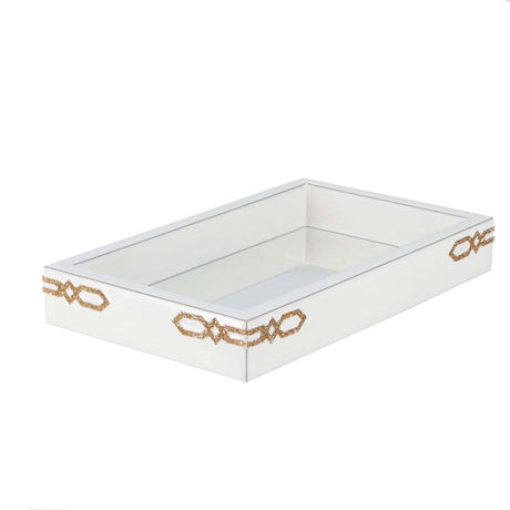 Vanity Tray - Salzburg Swarovski Bath Accessories by Mike + Ally at Fig Linens and Home
