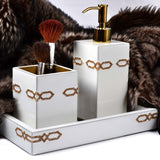 Salzburg Swarovski Bath Accessories by Mike + Ally at Fig Linens and Home - Lifestyle