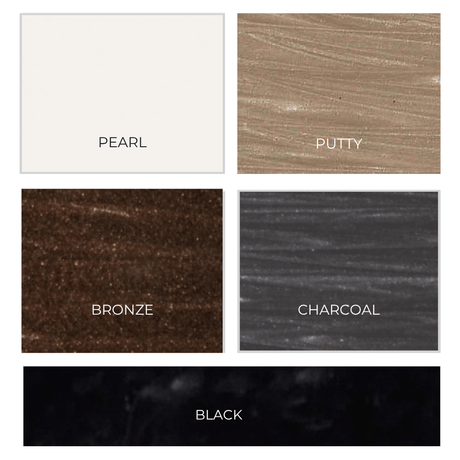 Color Chart for Shagreen Luxury Bath Accessories by Mike + Ally at Fig Linens and Home