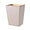 Wastebasket in Putty - Shagreen Luxury Bath Accessories by Mike + Ally at Fig Linens and Home