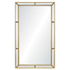 Burnished Gold Leaf Wall Mirror by Mirror Home | Fig Linens 