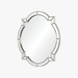 Clover Distressed Silver Leaf Wall Mirror by Bunny Williams - View 2