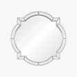 Clover Distressed Silver Leaf Wall Mirror by Bunny Williams - View 1